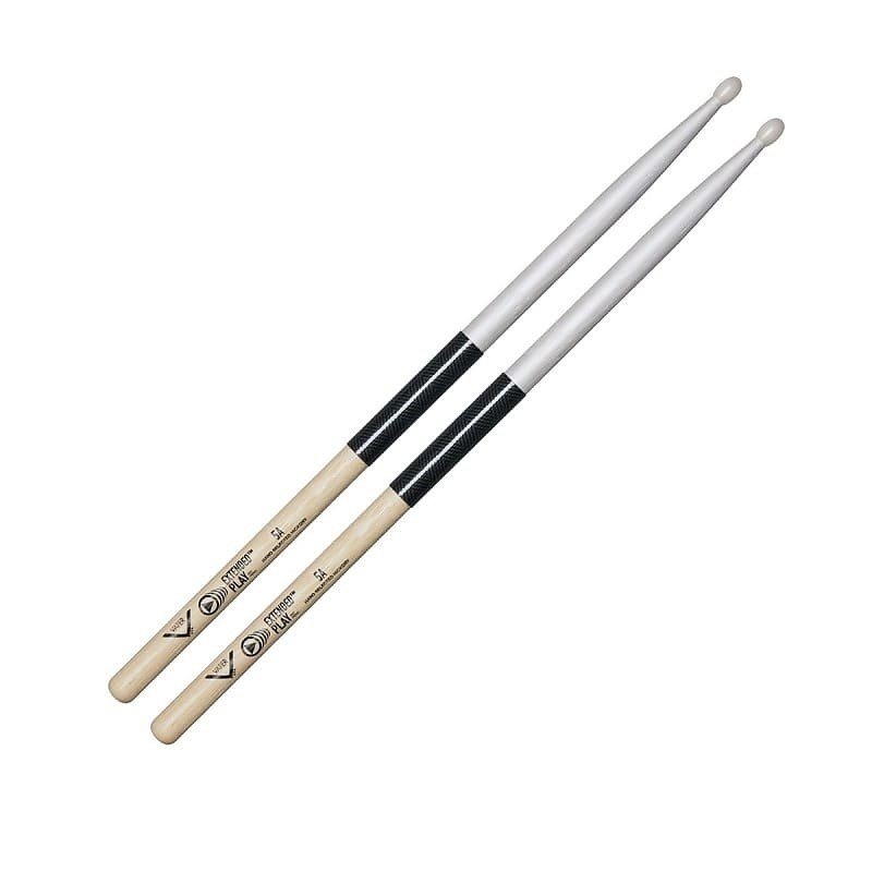 VEP5AW 5A Extended Play Hickory Wood Tip Drum Sticks (Pair)