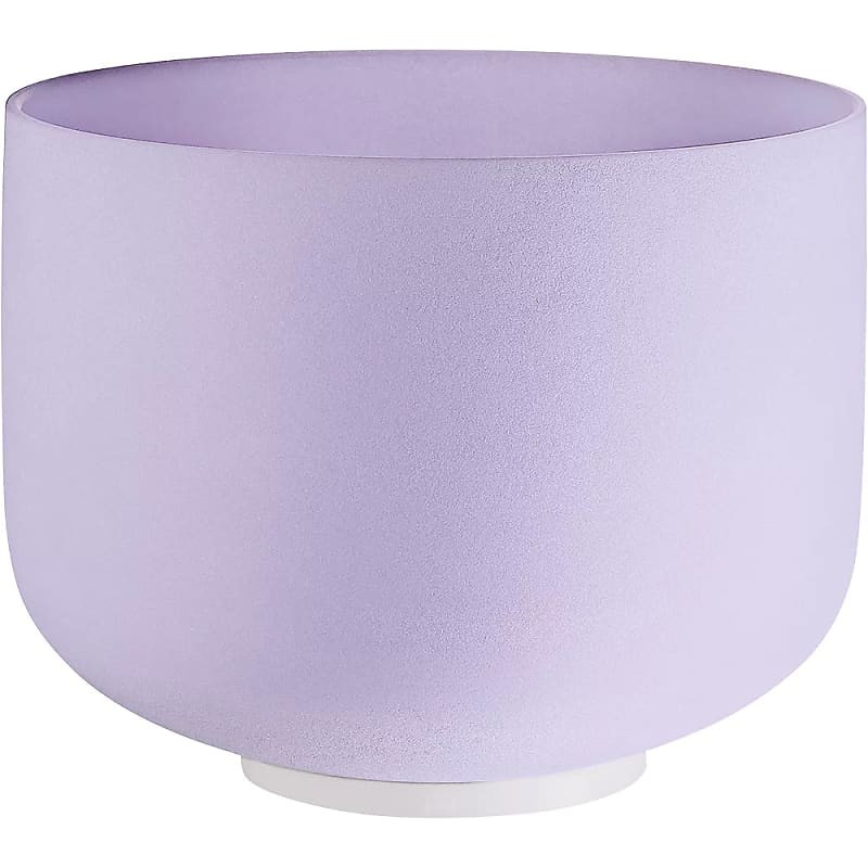 CSBA8B 8" Sonic Energy Amethyst Crystal Singing Bowl - Crown Chakra