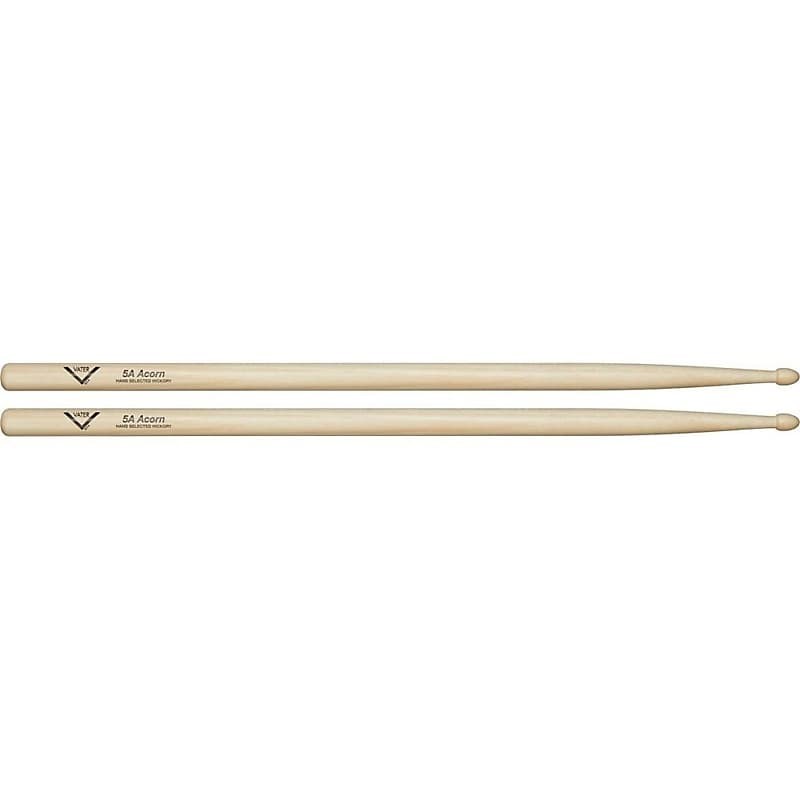 VH5AAW 5A Hickory Acorn Tip Drum Sticks (Pair)