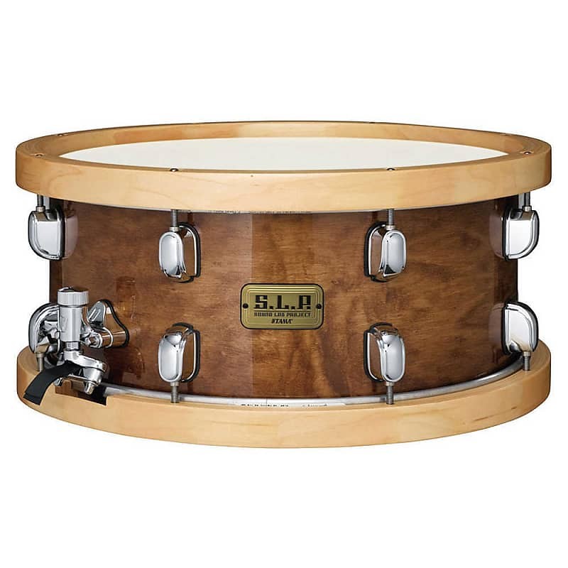 LMP1465FSEN 6.5x14" S.L.P. Series Studio Maple Snare Drum with Wood Hoops