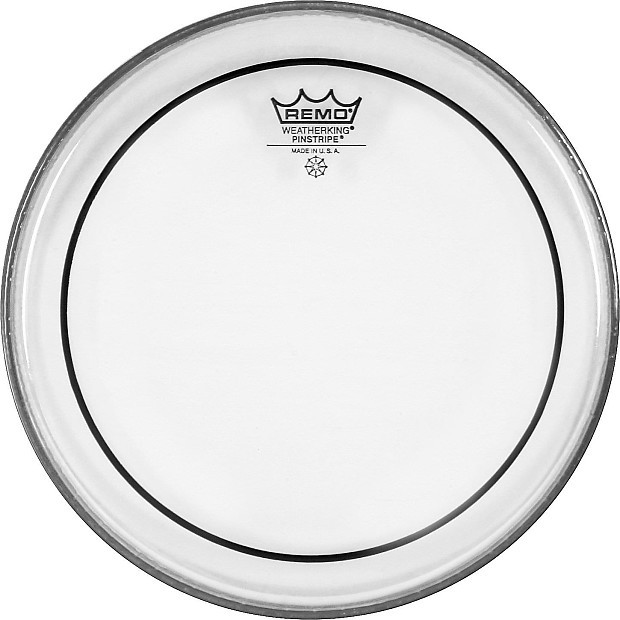 Pinstripe Clear Drum Head 8"