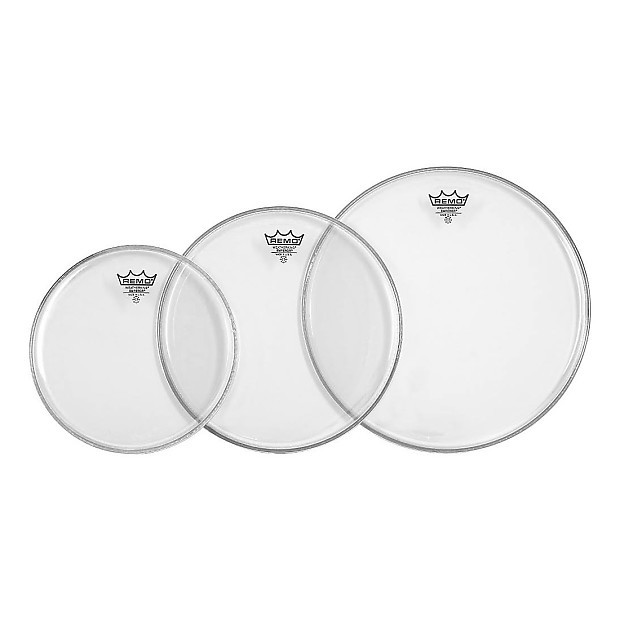 ETP-EC2SCLR-R EC2 Clear Rock (10/12/16") Tom Drum Head Pack